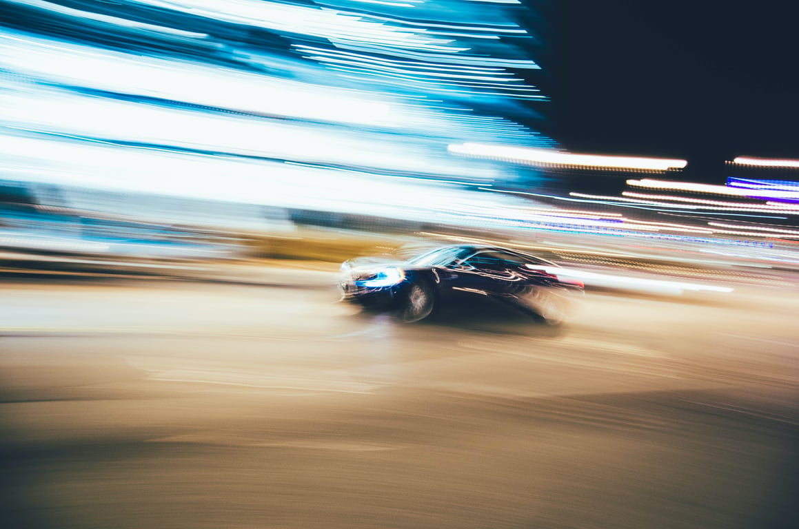 blur fast car