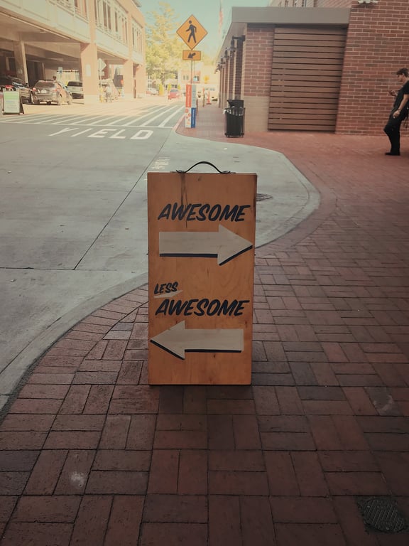 awesome less awesome