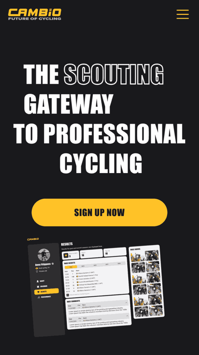 Cambio — A bike scouting platform